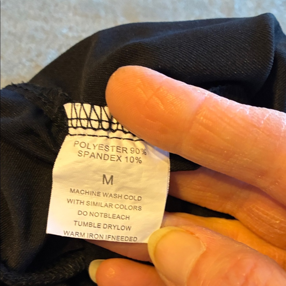Black Women's Athletic Shorts - Picture 5 of 8